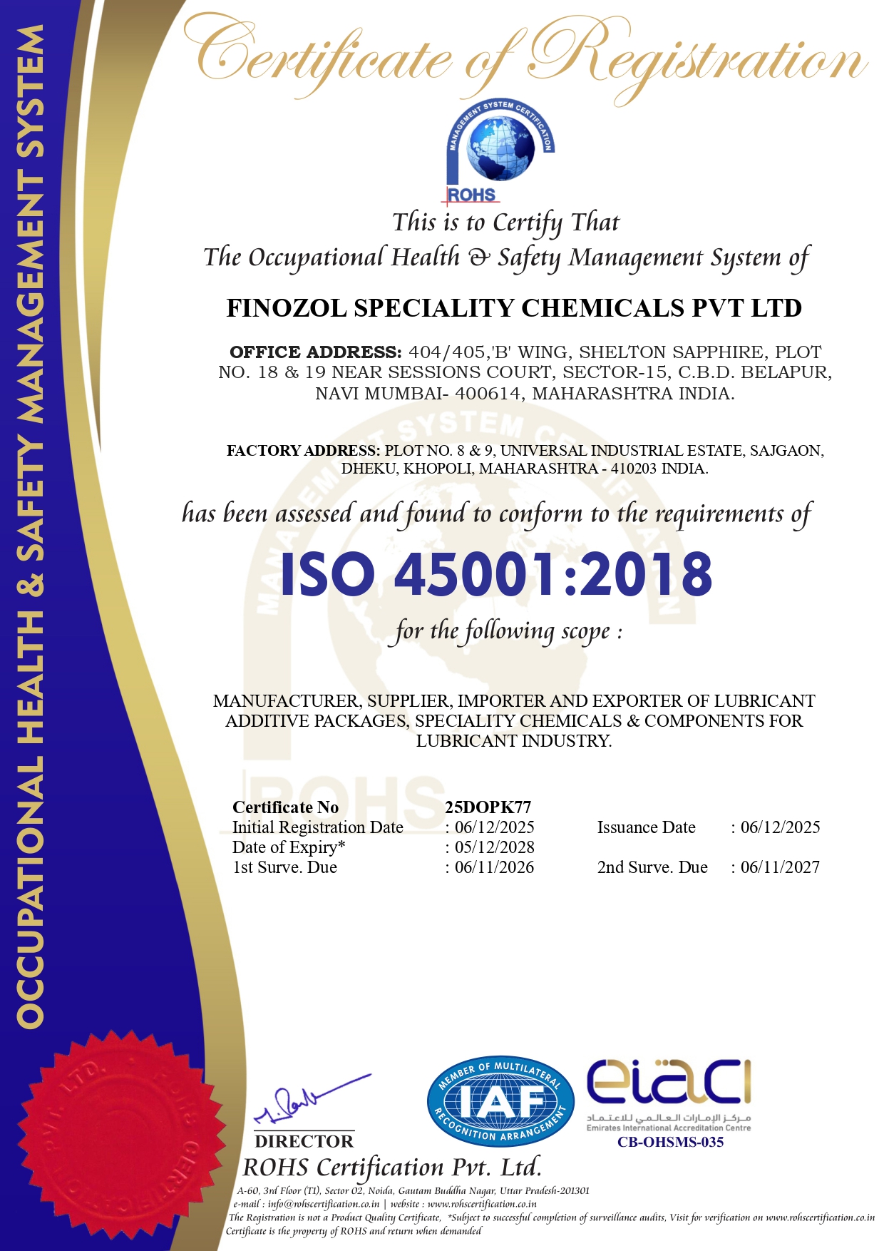 ISO 45001:2018
